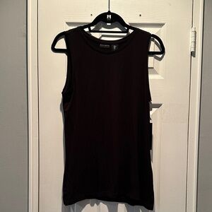 Black Sleeveless Top